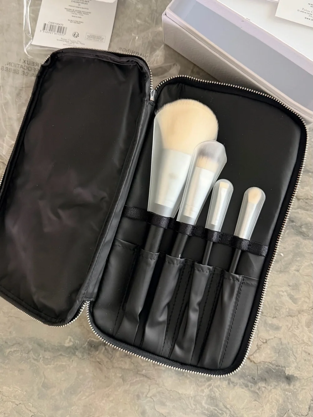 DIOR Beauty VIP Gift Makeup Brush Set Four 4-piece Case/Gift Box